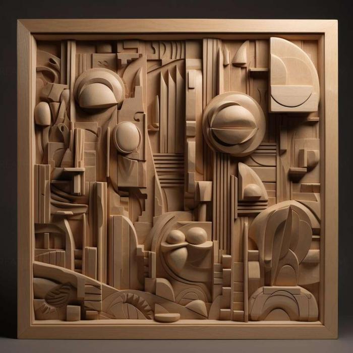 نموذج ثلاثي الأبعاد لآلة CNC 3D Art 